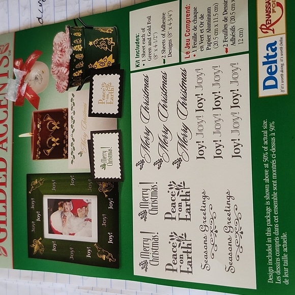 VINTAGE 1997 LOEW CORNELL INDOOR OUTDOOR HOILDAY RUB-ON TRANSFERS BUNDLE - Picture 15 of 16